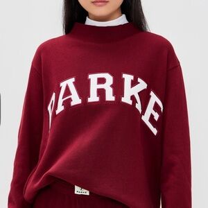 PARKE Women's Burgundy Sweatshirt